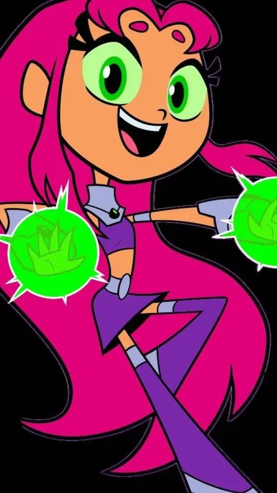 ai character: Starfire  background
