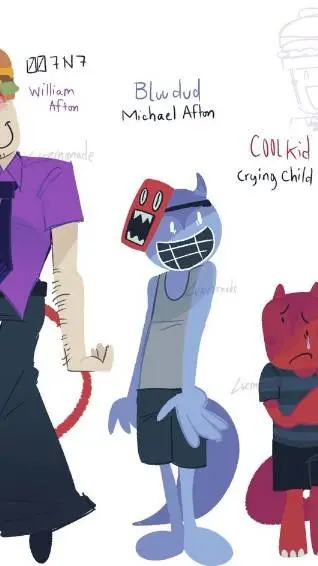 ai character: coolkids family! background