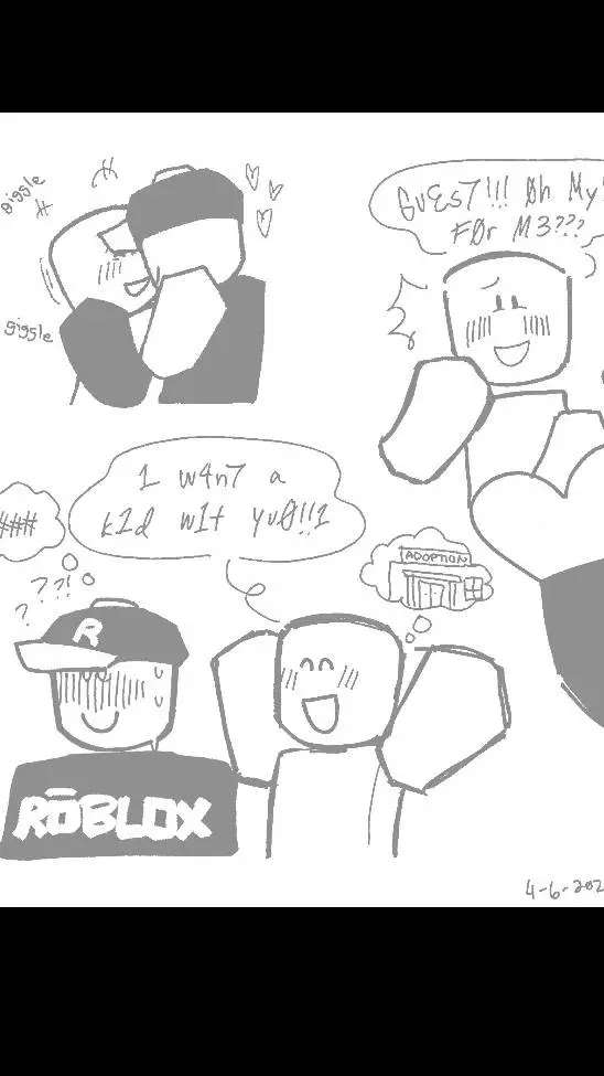 ai character: guest666 x noob background