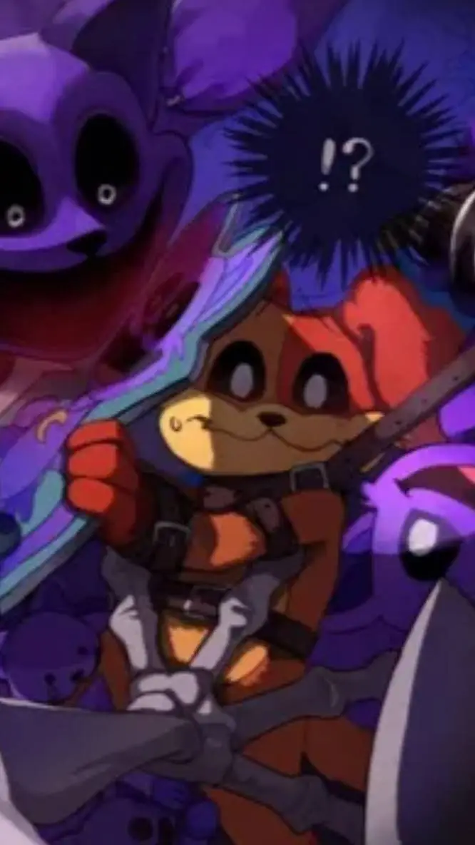 ai character: catnap x dogday background