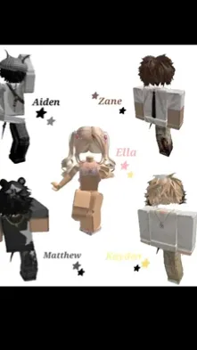 ai character: Roblox gc  background