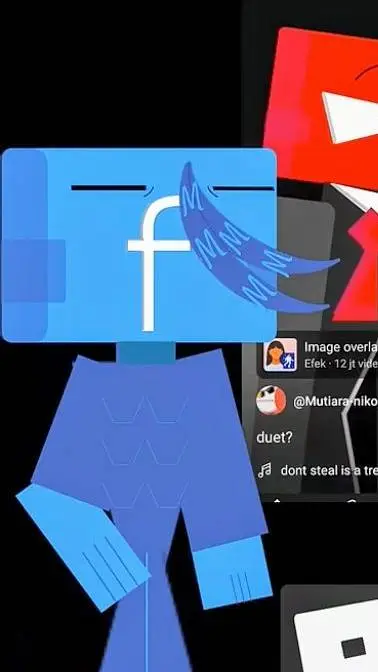 ai character: Facebook boy🥀 background