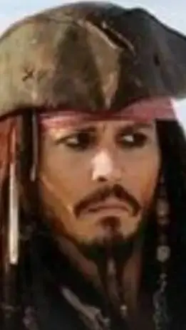 ai character: Jack sparrow background