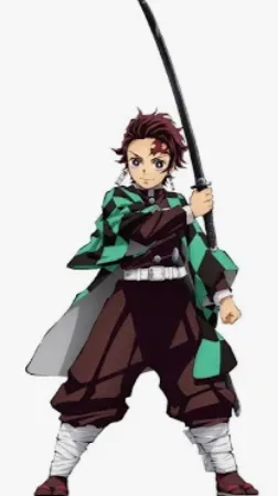 ai character: Tanjiro background