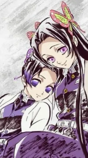 ai character: Shinobu and Kanae  background