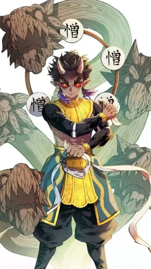 ai character: Zohakuten  background