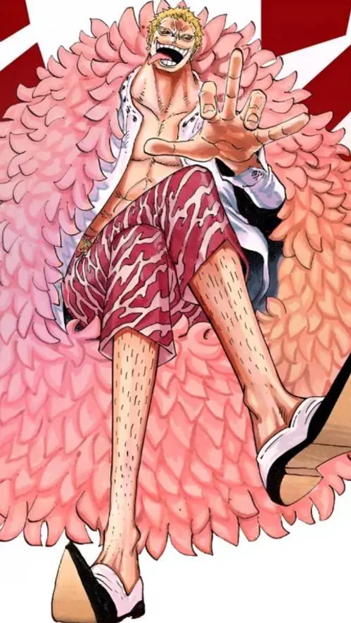 ai character: Doflamingo  background