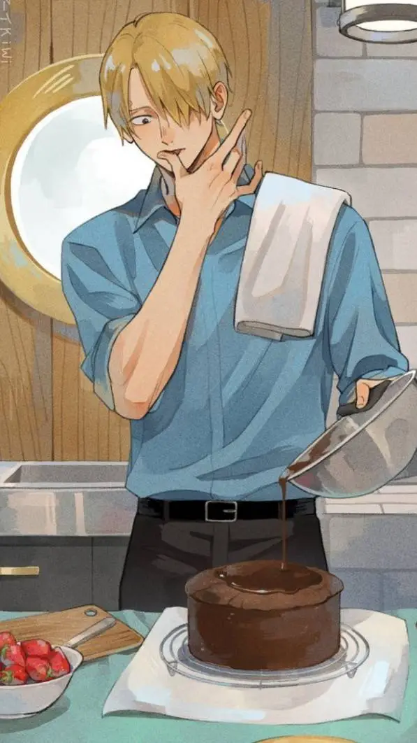 ai character: Sanji vinsmoke  background