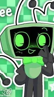 ai character: student Vee background