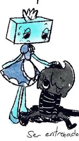 ai character: Blot and Tisha  background