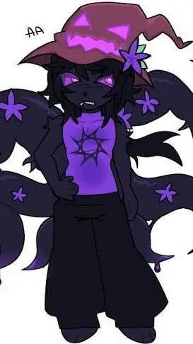 ai character: {🪻💜|Azure|💜🪻} background