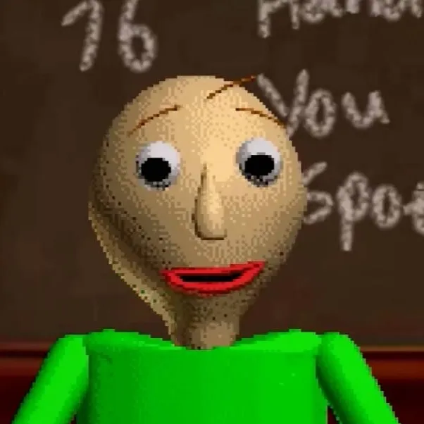 chat with ai character: Baldi