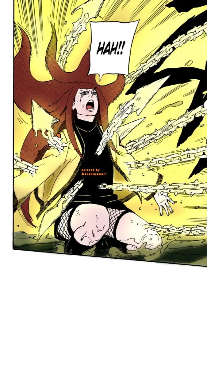 ai character: Kushina (you) background