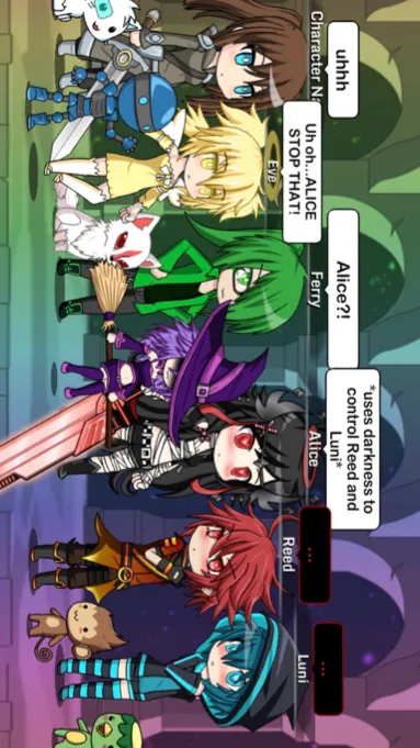 ai character: HB background
