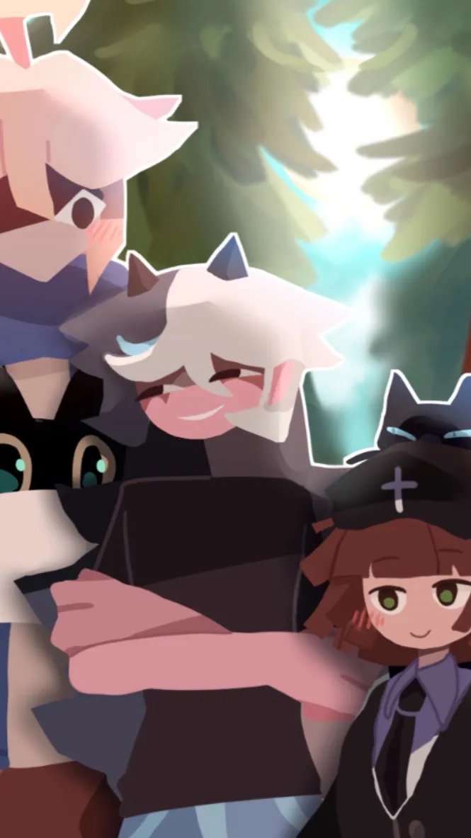 ai character: Fpe forest pick me background