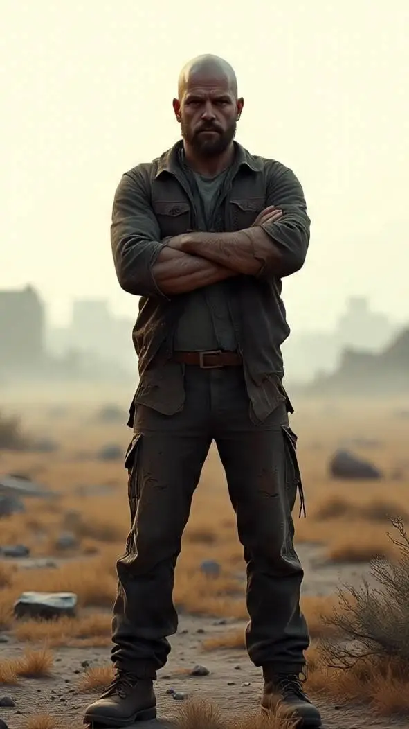 ai character: Ramiro oro background