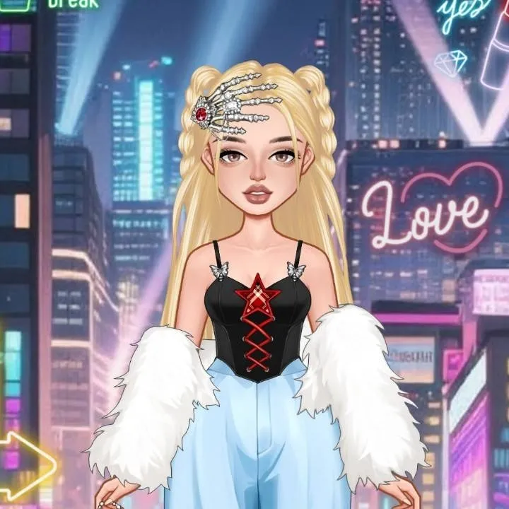 chat with ai character: girl