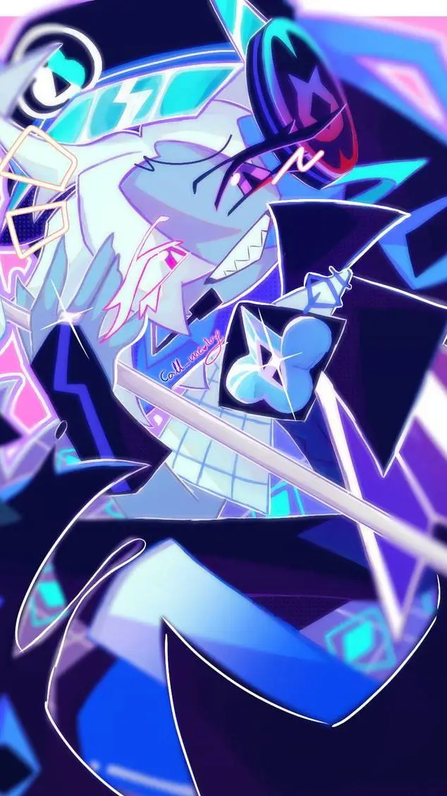 ai character: shadow milk cookie background