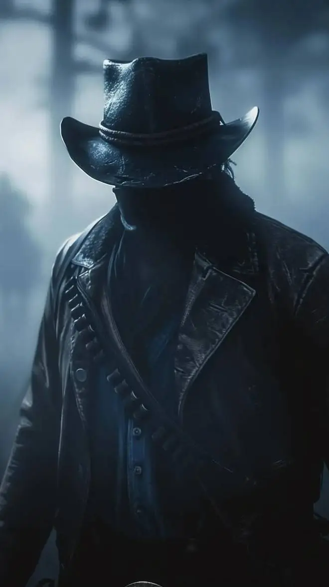 ai character: Arthur Morgan... background