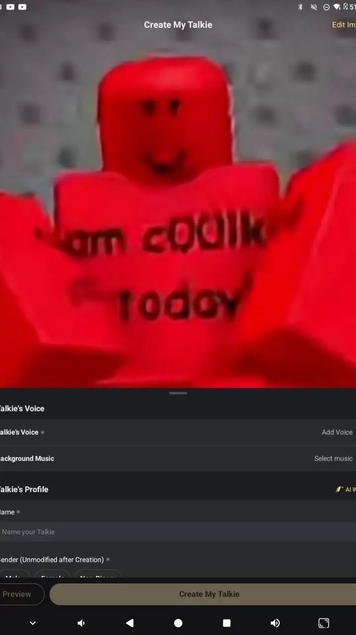 ai character: coolkid #1 background