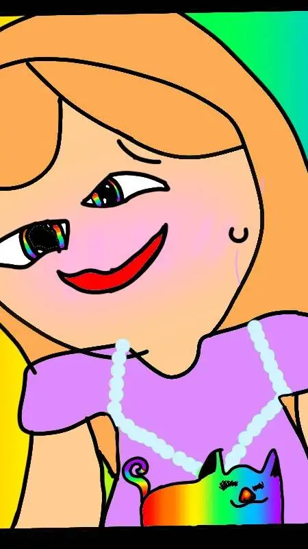 ai character: me/Melanie  background