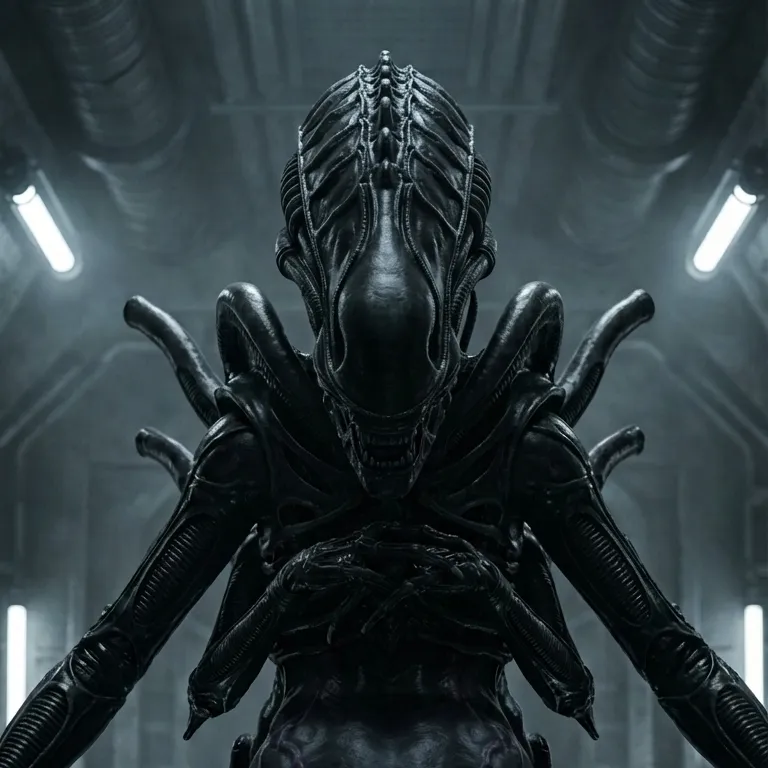 chat with ai character: Queen xenomorph
