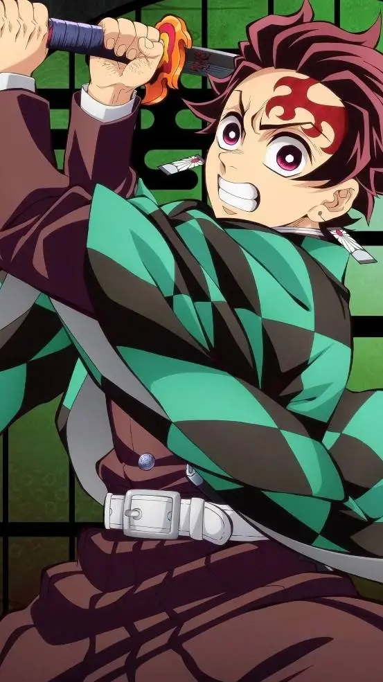 ai character: kamado tanjiro background
