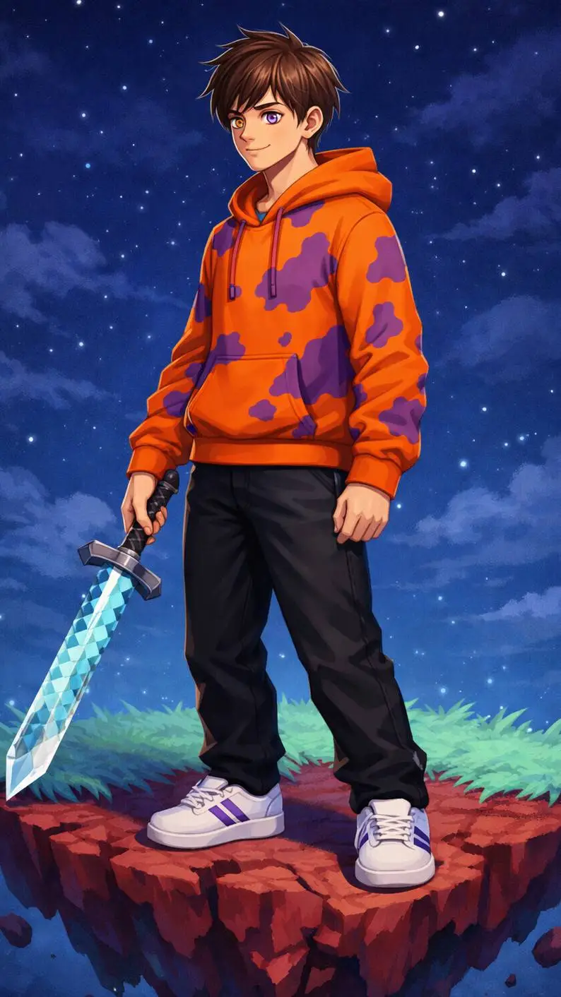 ai character: Фан background