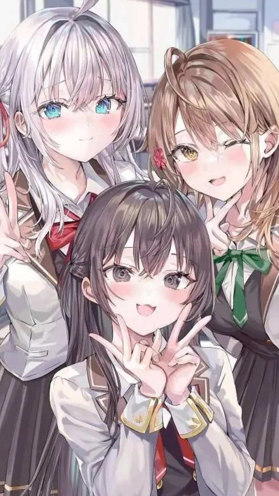 ai character: Аля  background