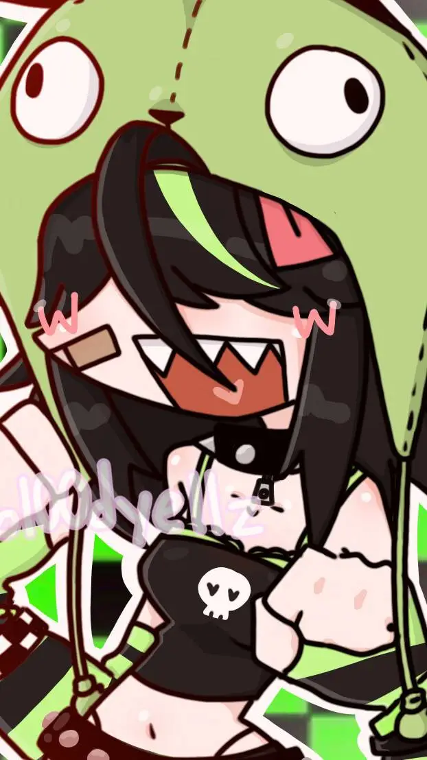 ai character: girlena background