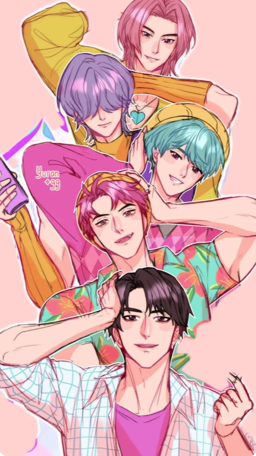 ai character: The Saja boys  background