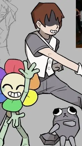 ai character: Dw la nuevo/a toon background