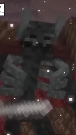 ai character: Mutant wither 💀 background