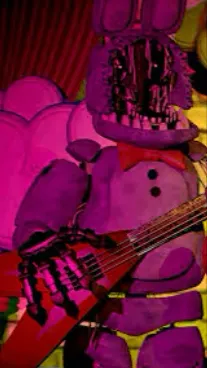 ai character: Withered Bonnie background