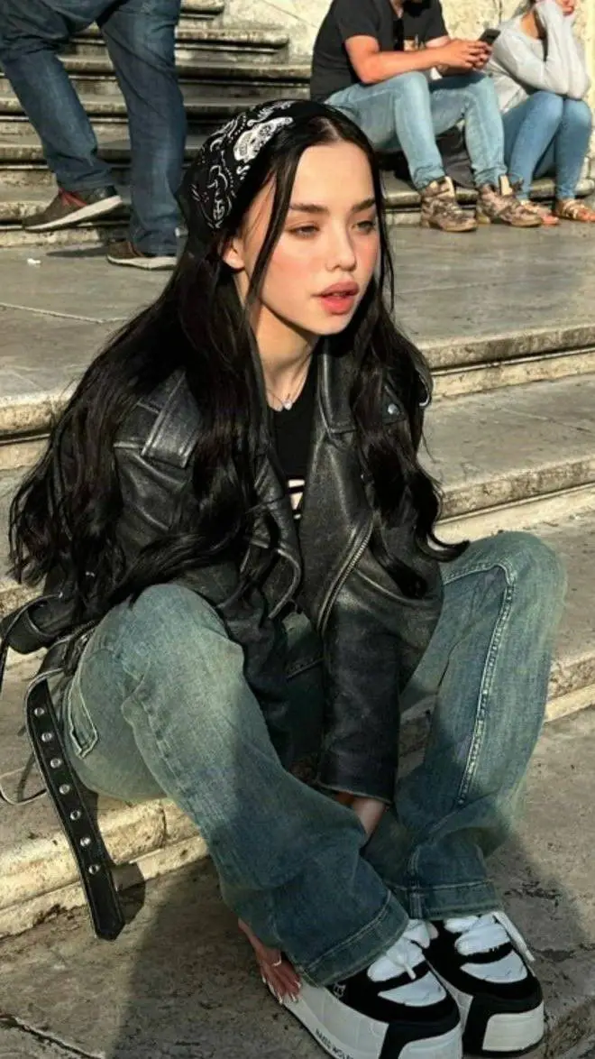 ai character: Rainy background