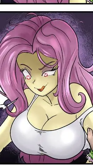 ai character: fluttershyyandere7 background