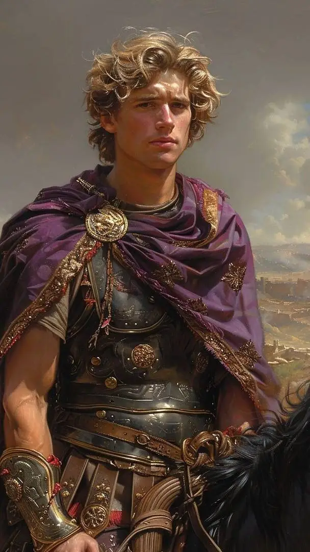 ai character: Александр background