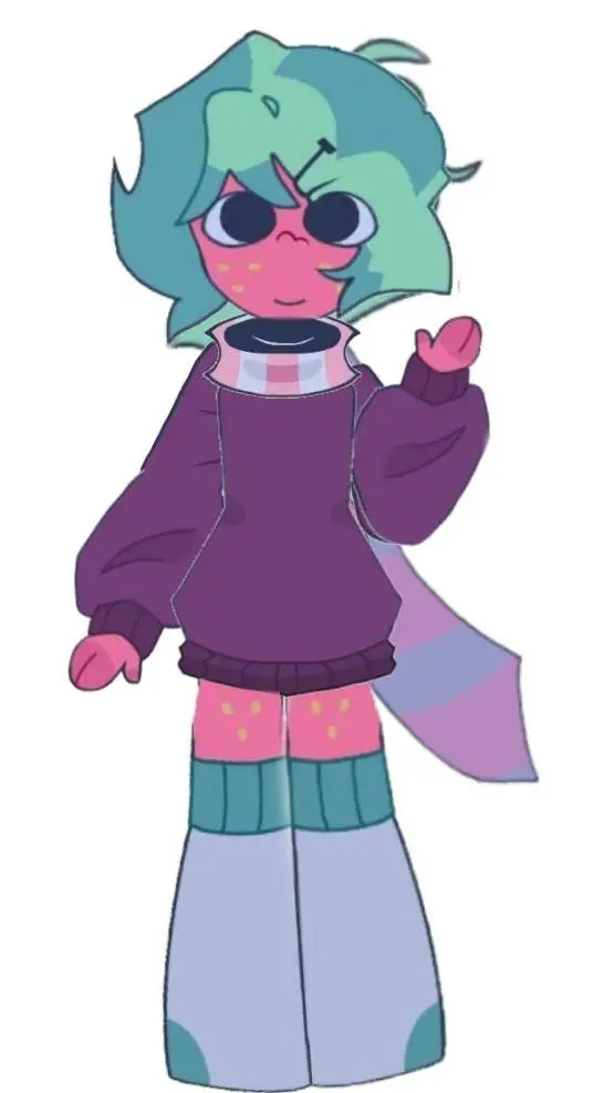 ai character: sprout! ^^ background