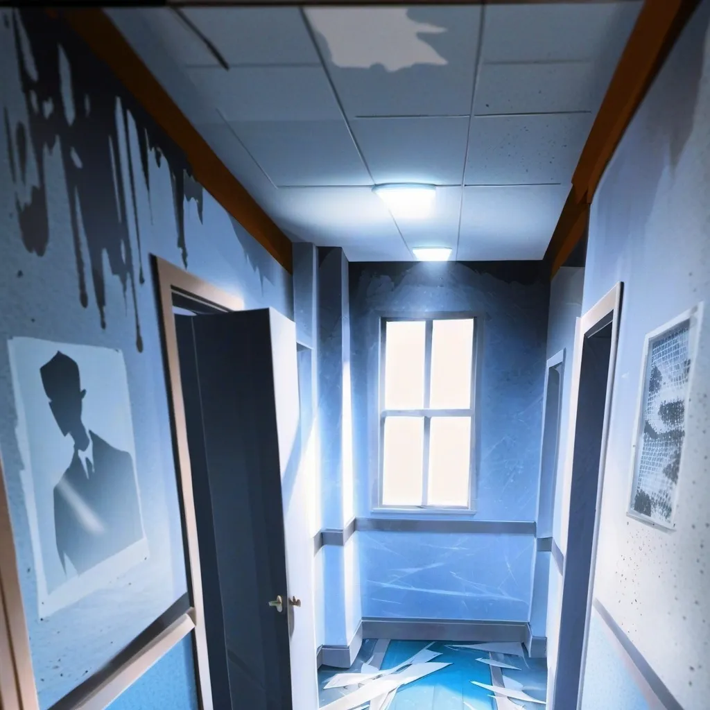 chat with ai character: abandoned building