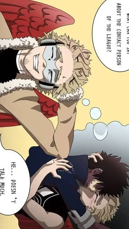 ai character: Dabi × hawks background