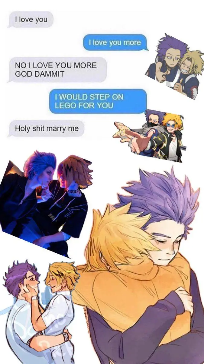 ai character: shinso×denki background