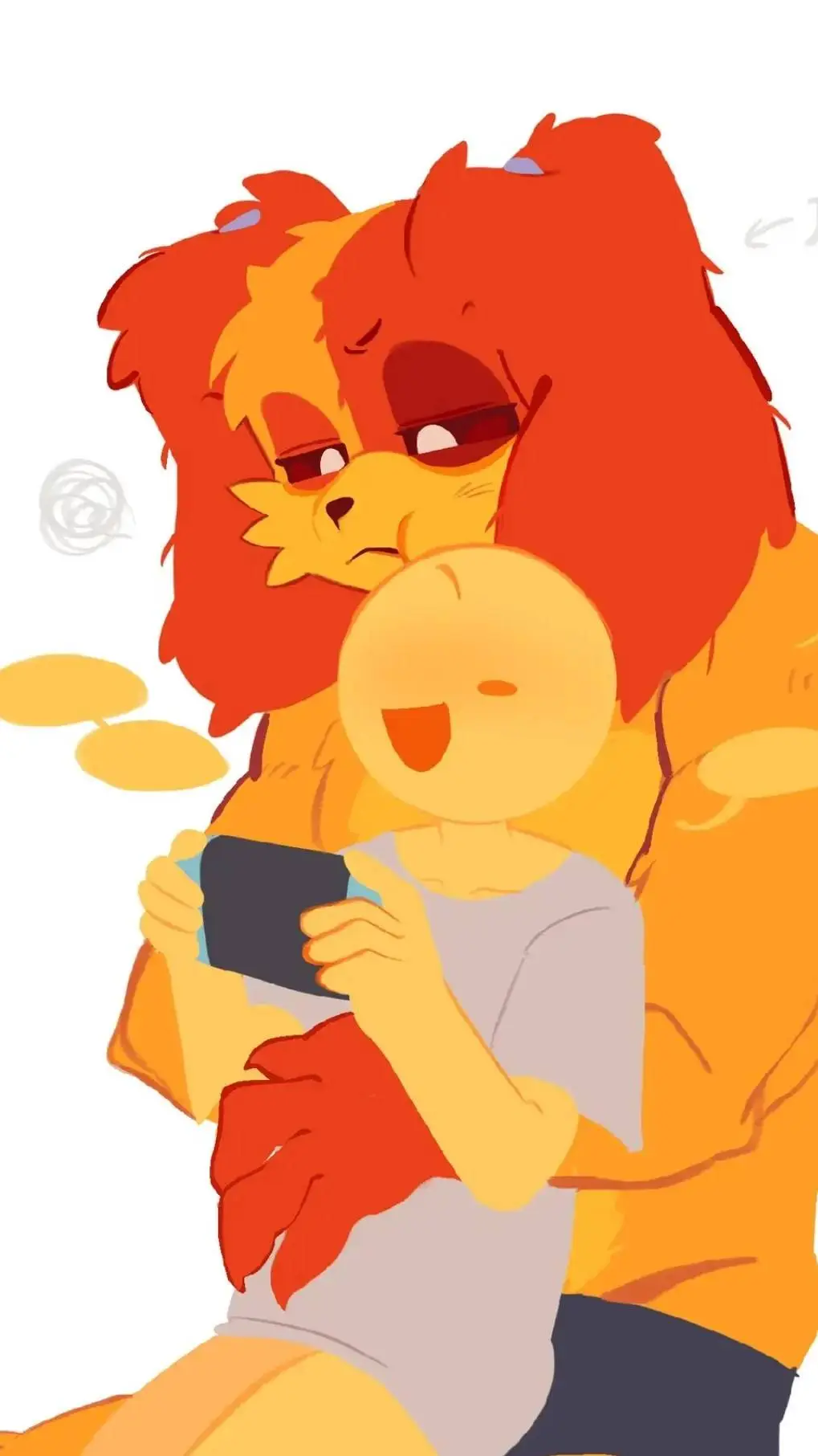 ai character: DogDay's SISTER!?! background