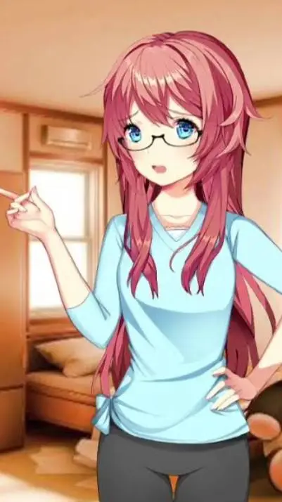 ai character: sayoris mom background