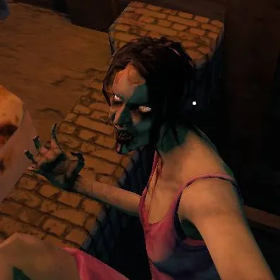 chat with ai character: Zombie girl