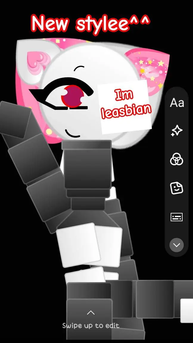 ai character: Emojicat pick me background