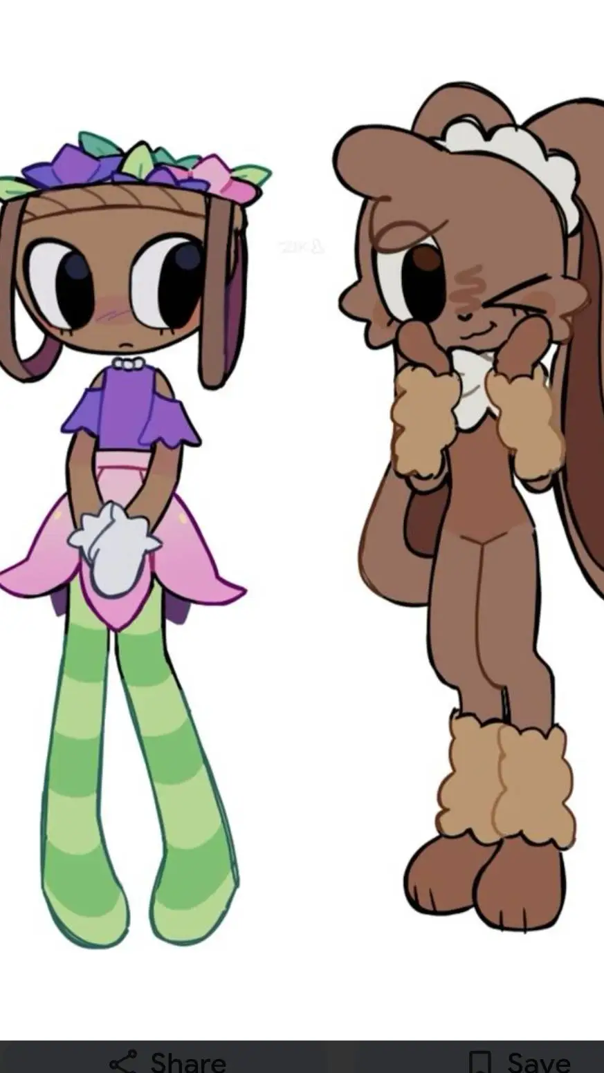 ai character: Bunnybasket(B x C) background