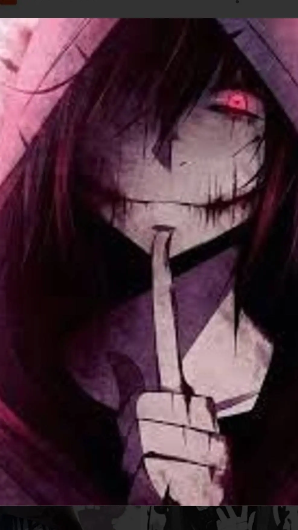 ai character: killer Anime background