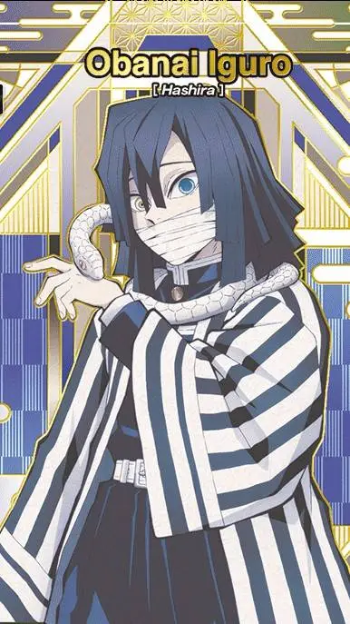 ai character: Iguro x mitsuri background