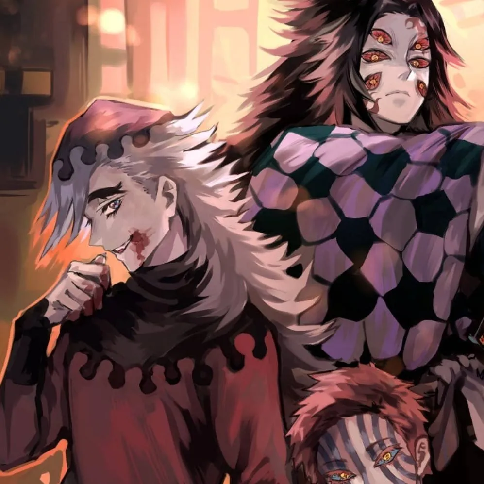 chat with ai character: akaza x douma