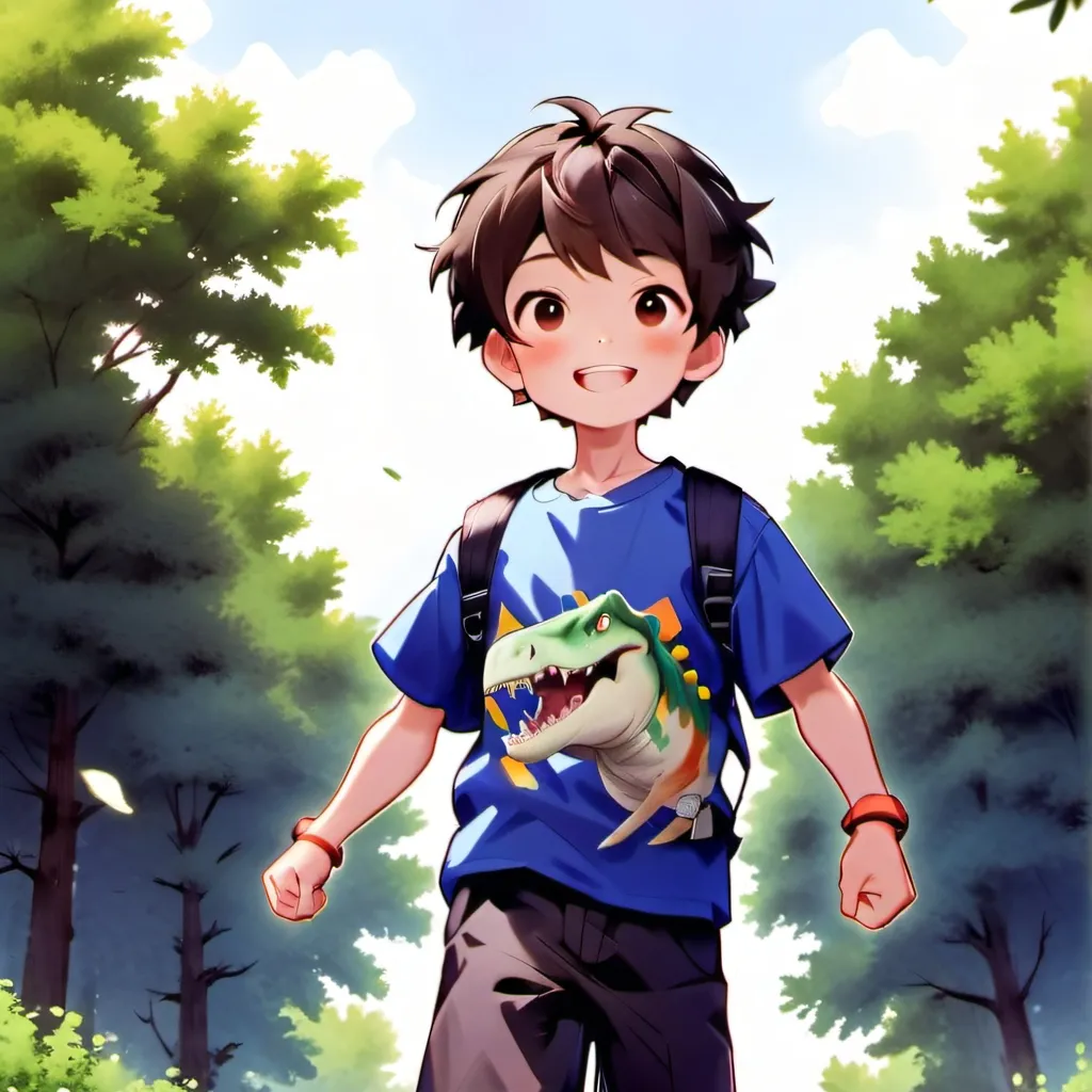 chat with ai character: your lil bro